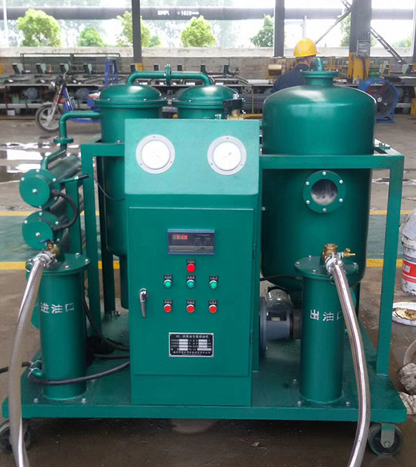 coalescing coalescence dehydration oil filter machine