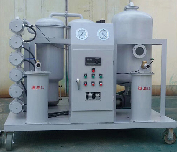 vacuum turbine transformer oil filtering filter purify machine