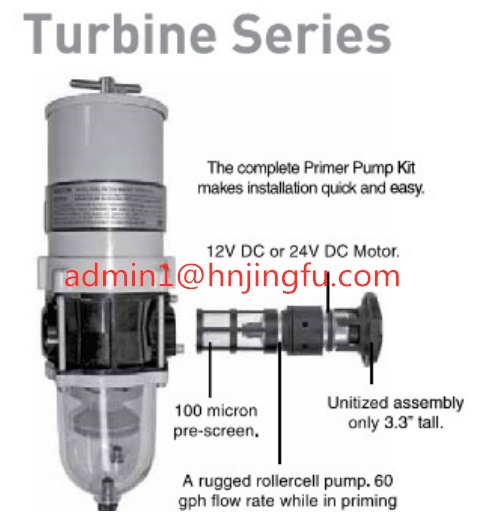 G2 Upgrade of Parker Racor Turbine series Fuel Filter Water Separator 1000FH 1000FG 500FG 751000FH