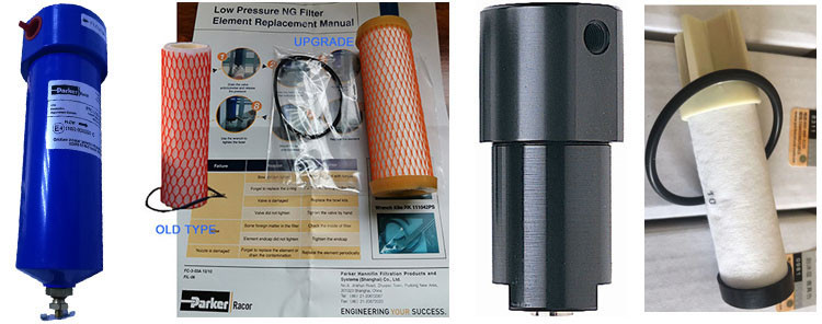 Parker Racor FFC-110L low pressure natural gas filter assembly element cls110l-10