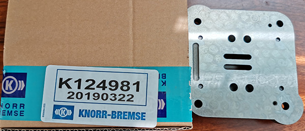 Knorr bremse K124981/610800130072/610800130133 air-compressor valve plate repair kit