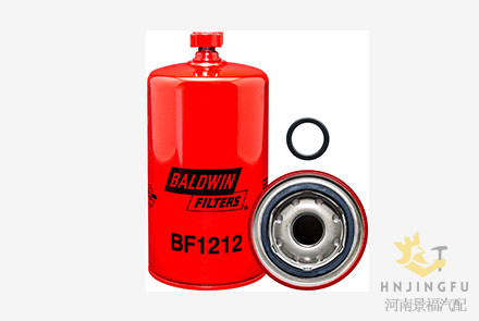 Baldwin BF1212/Fleetguard FS1212 FS1242/3308638/36849/57138554 diesel fuel filter water separator