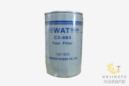 CX-684/1901605/Fleetguard FF5039 diesel fuel filter for truck spare parts