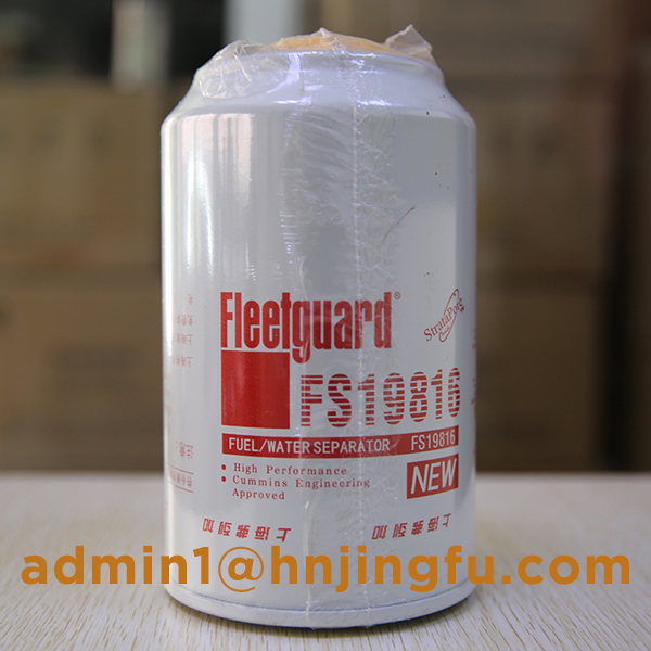 Genuine in stock fleetguard fs19816 fuel filter water separator price