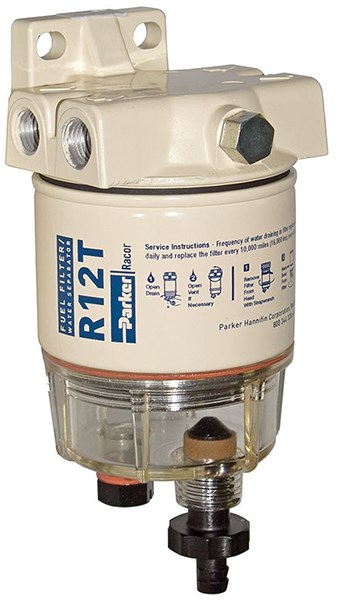 Parker Racor R12T R12P R12S/BF1380-O/FS19802/A6A9012A fuel filter water separator