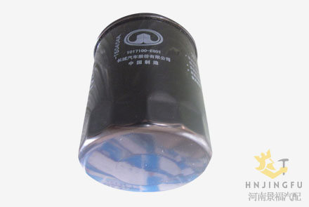 Pingyuan JLX-404/1017100-Q01 lube oil filter for Greatwall truck 4G13/4G15 Engine