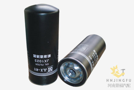 JLX-411/JX1023A/VG1540070007/ W11102/7/ W11102/16 lube oil filter for Sinotruk truck