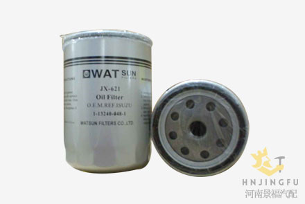 JX-621/4285642/LF3995/4429725 lube oil filter for excavator spare parts