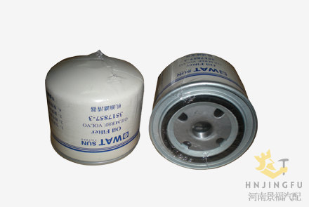 JX-693/3517857-3 lube oil filter for zx50 excavator heavy and mini construction equipmpent spare parts
