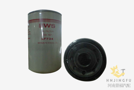 JX-6274/3014654/4206089/Fleetguard LF734 lube oil filter for engine