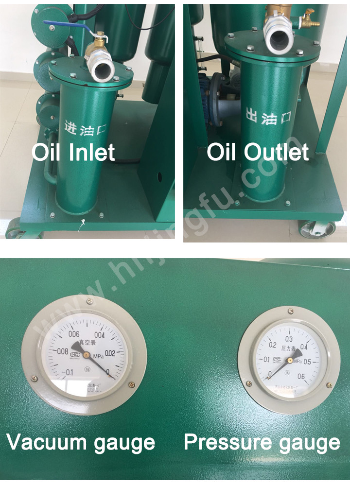Vacuum oil Purifier Machine details