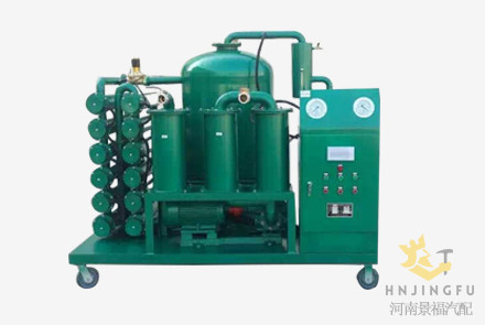 500 LPM flow Vacuum hydraulic gas turbine oil filter Purifier Machine
