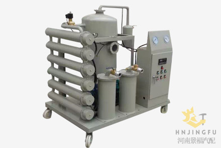 100 LPM flow Vacuum transformer hydraulic oil filter Purifier Machine