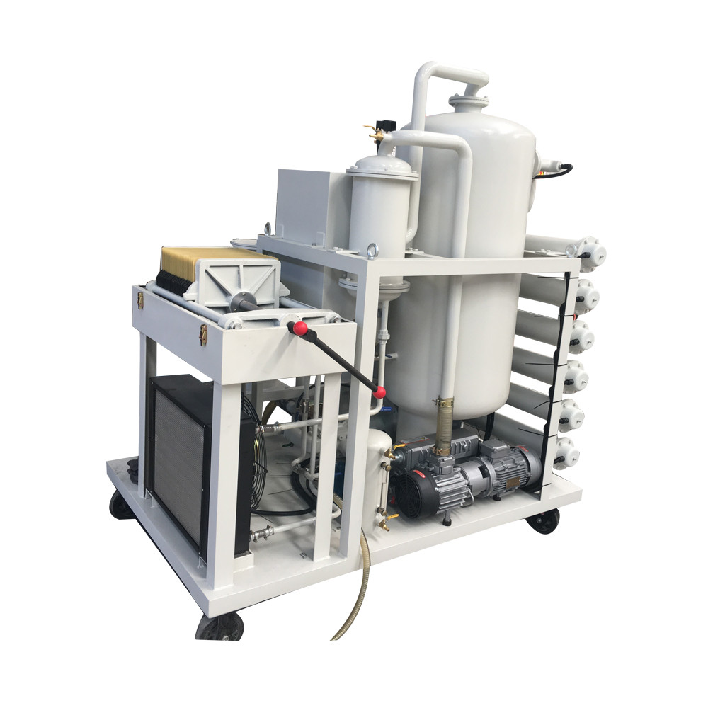 Plate Frame press Vacuum oil filter purifier machine 1