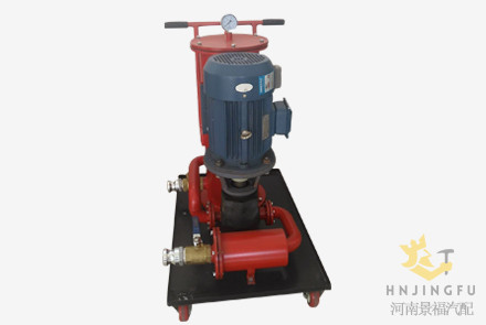 Portable oil filter Purifier Machine for transforme turbine hydraulic oil