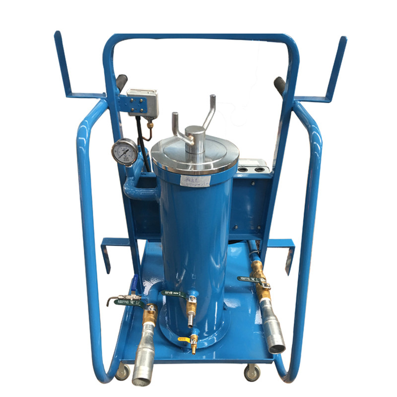 portable mobile oil filter filtering filtration cart