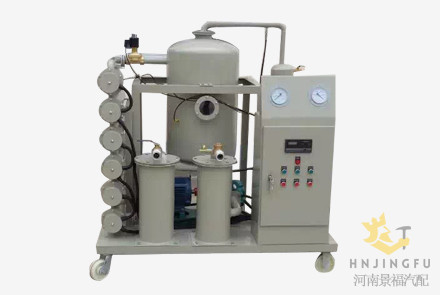 Vacuum hydraulic oil water separator cleaning filter filtration system purifier machine