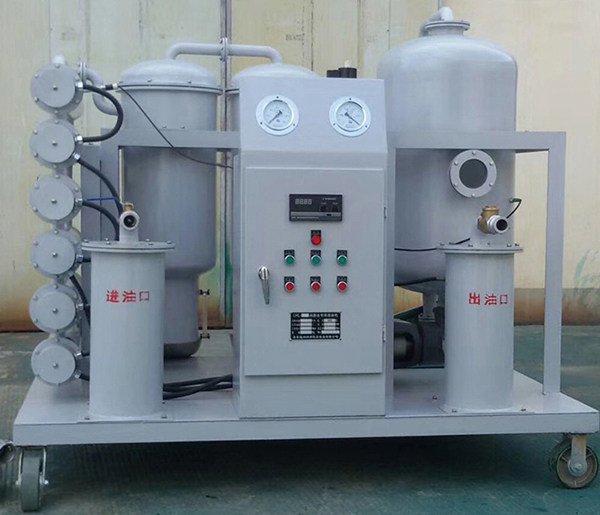 vacuum turbine transformer oil filtering filter purify machine