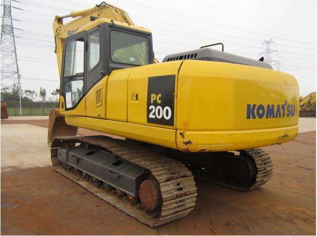 Komatsu PC200-7 hydraulic excavator