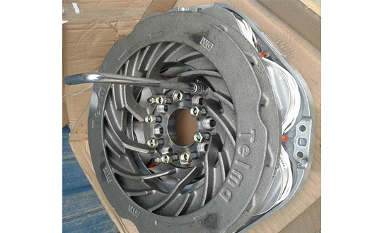 Telma Eddy current Retarder in Yutong bus Maintenance Detail