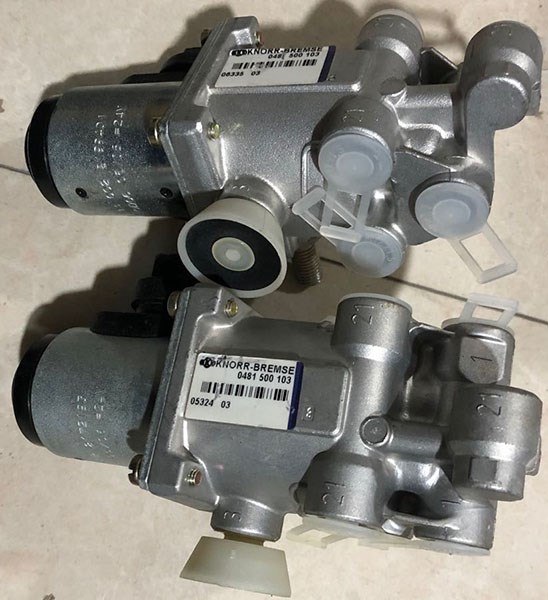 Knorr Bremse 0481500103 0481500103100 bus door pump solenoid valve