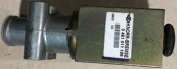 Knorr Bremse 24V 0481511106 Auto car truck bus parts ASR Solenoid Valve