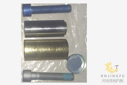 Knorr Bremse K112835K50 disc brake caliper guide pin seal repair kit with guide pin caliper bolt
