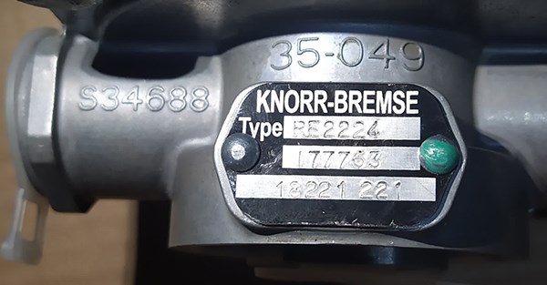 Knorr Bremse RE2224 Wabco 4600022 4603577 4609773 relay valves
