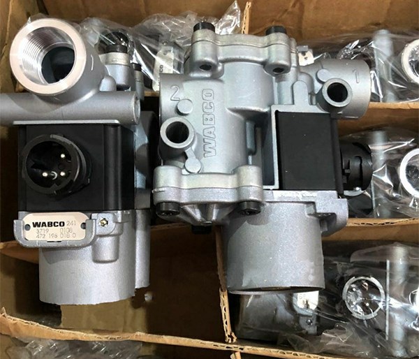 Wabco 4721950180 Volvo 1079666 1504901 Auto truck parts ABS solenoid modulator valve