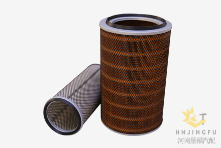 Pingyuan KLX-830/831/K2640/612600110540 air filter for Steyr  truck Weichai diesel engine