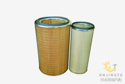 Pingyuan KLX-896/897/K3046/AF25276/AF25277 air filter for Liugong machinery bus