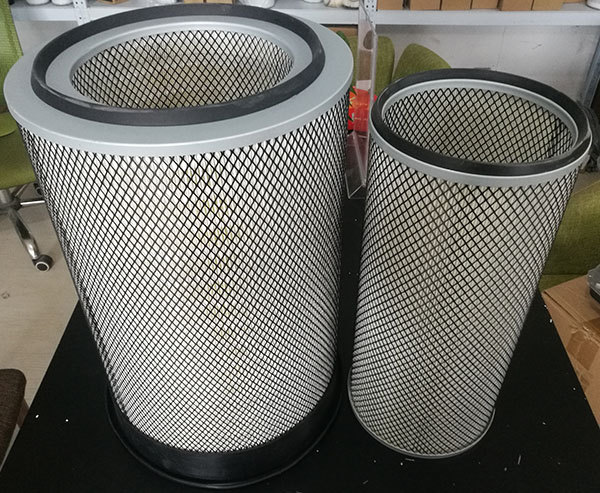 Pingyuan KLX-969 KLX-970/K3250/AF25812 AF25813/AA2958/1109ZB1-020/1109ZB1-030 air filter for Shacman DZ93319190011 air filter assembly