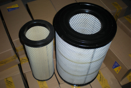 CAT 6I-2503 6I-2504/Fleetguard AF25129M AF25130M air filter for Caterpillar M322D wheel excavator parts C6.6 engine