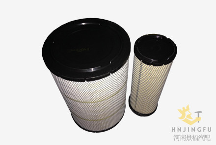 CAT 6I-2503 6I-2504/Fleetguard AF25129M AF25130M air filter for Caterpillar M322D wheel excavator parts C6.6 engine