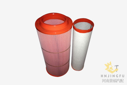 KU-8662AB/Fleetguard AF26399 AF26400 air filter for CAT grader