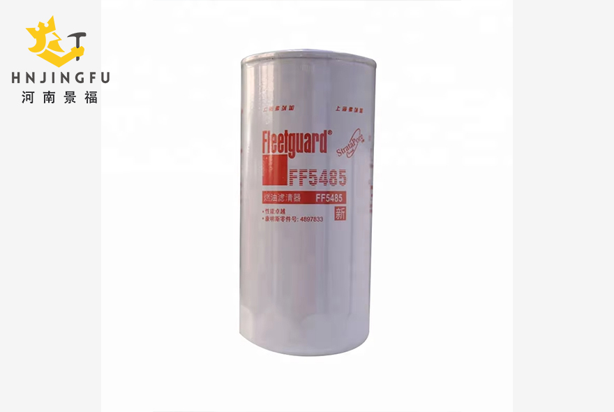 Fleetguard FF5485 Spin‑on Fuel Filter, Cross 4897833 P550881 1399760 for Cummins ISBE ISDE DAF LF45 Engine