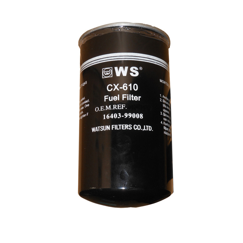 CX-610/16444-99011/16403-99008/1P2299/Fleetguard FF185 FF5157 replacement diesel fuel filter