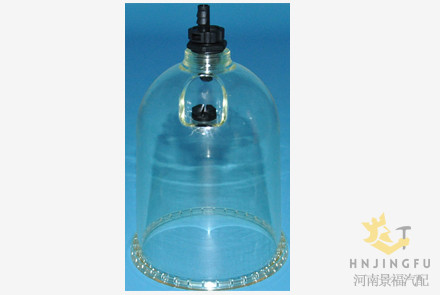 fuel filter water separator parts filter base water clearing glass bowl