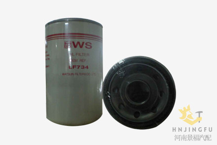 JX-6274/3014654/4206089/Fleetguard LF734 lube oil filter for diesel engine