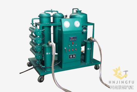 Vacuum engine oil filter Purifier Machine for used waste industrial oil