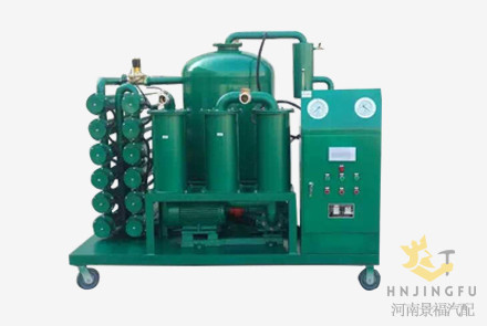 transformer gas turbine oil filter degasifier dehydration purifier machine